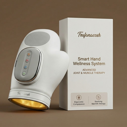 Trufanacosh Electric Hand Massager with Deep Tissue Kneading - Ideal for Arthritis, Carpal Tunnel, & Finger Tension Relief